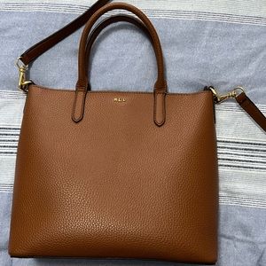 Women’s Ralph Lauren tan purse